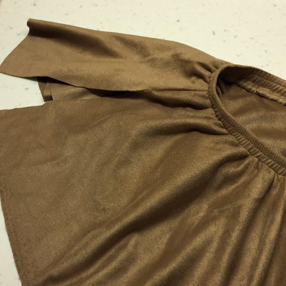 Chico’s Faux Suede Sleeveless Top - Picture 7 of 8